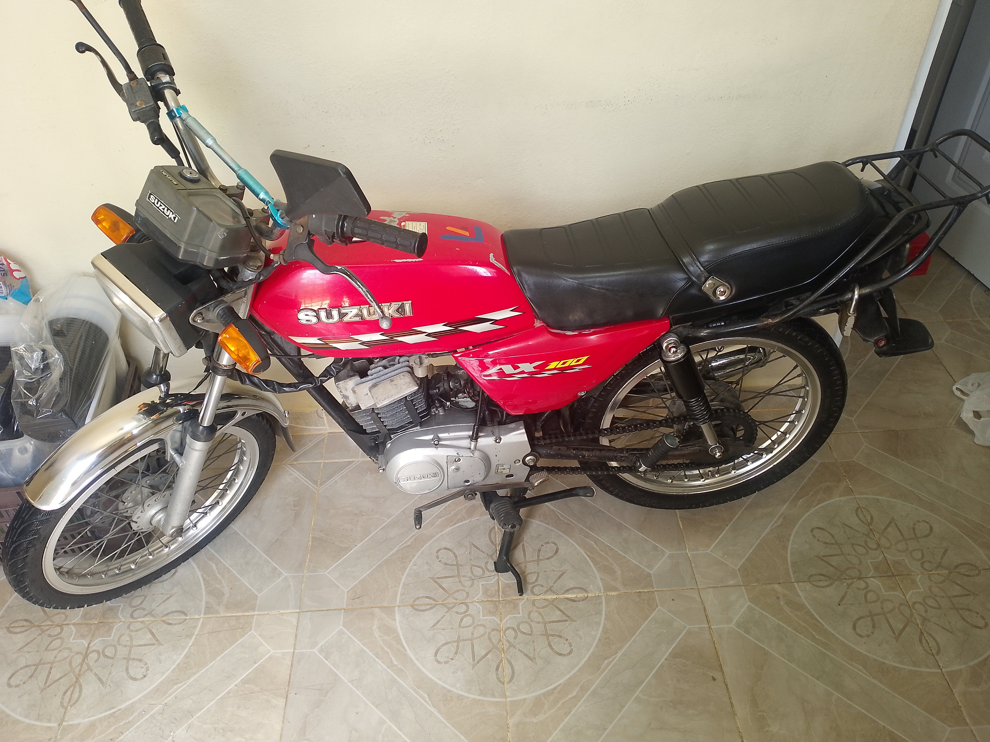 motores y pasolas - MOTOR SUZUKI AX 100 DE OPORTUNIDAD  0