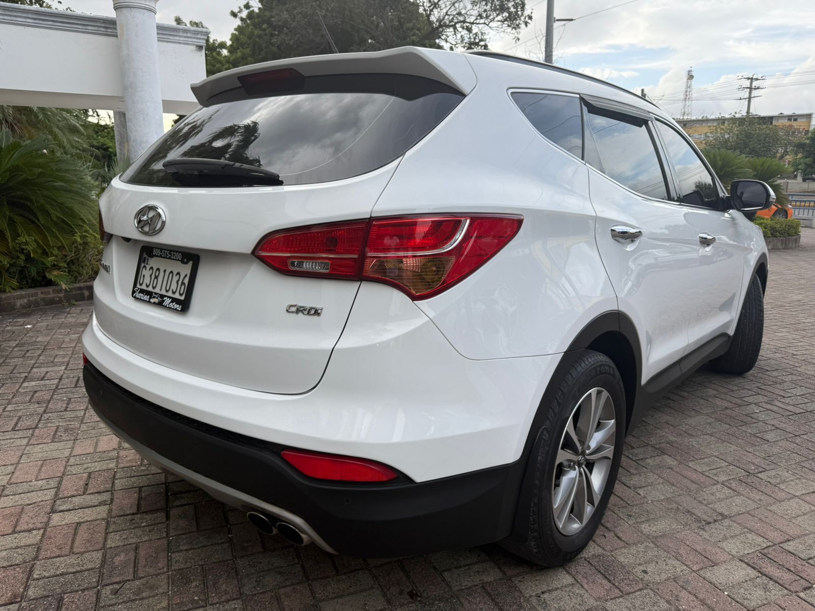 jeepetas y camionetas - hiunday santa fe 2015 diésel  5