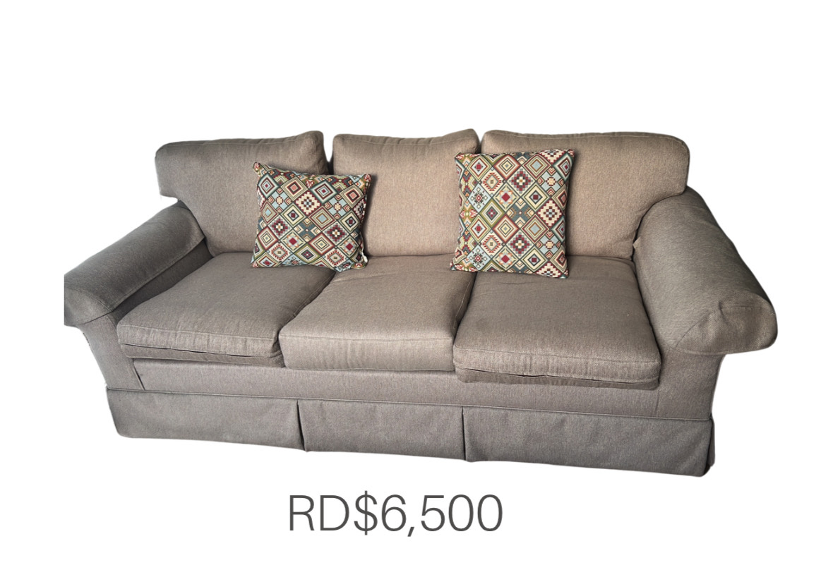 muebles y colchones - Sofa de 3 personas  0