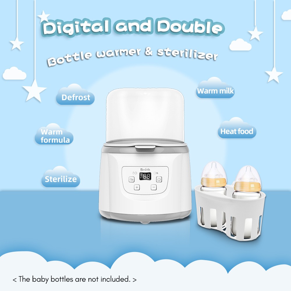 cuidado y nutricion - Calentador y esterilizador de biberones 2 en 1 Bimirth 2