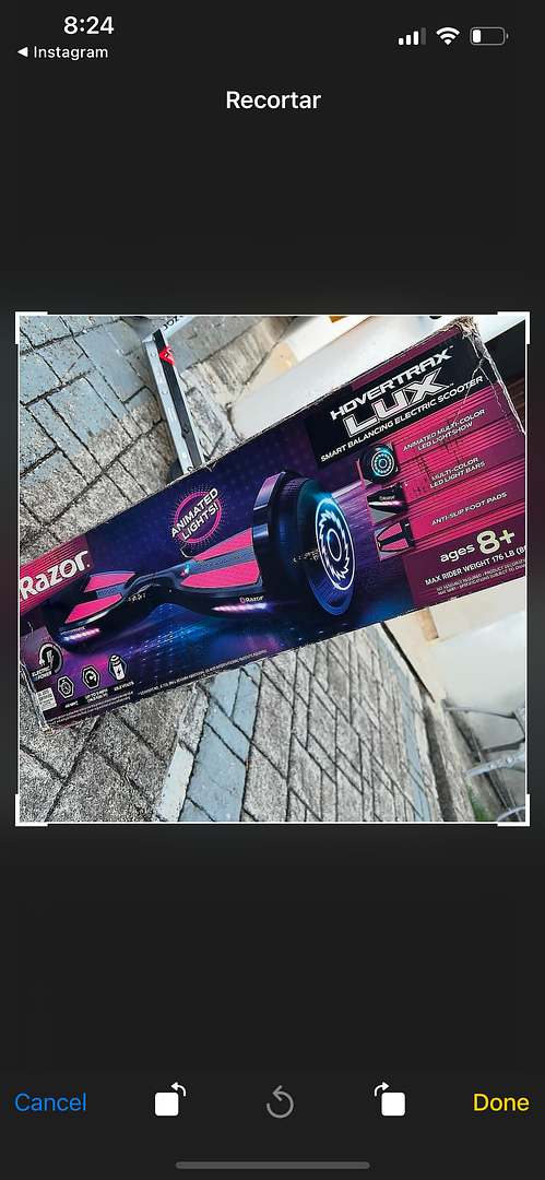 bicicletas y accesorios - Razor Hovertrax Lux Hoverboard -negra- patineta electrica ñiños  2