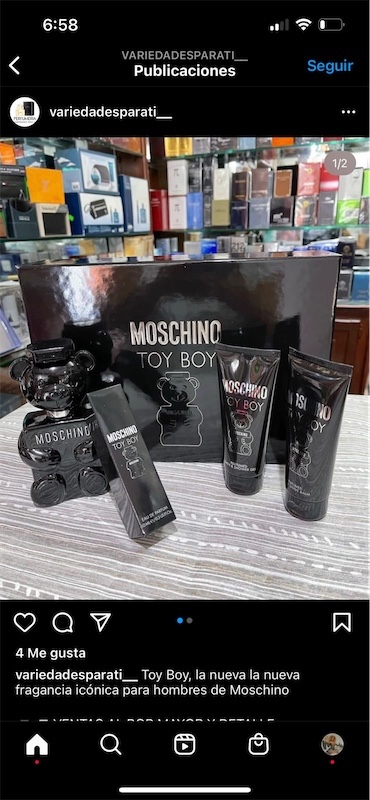 salud y belleza - Set perfume Moschino Toy Original. AL POR MAYOR Y DETALLE 1