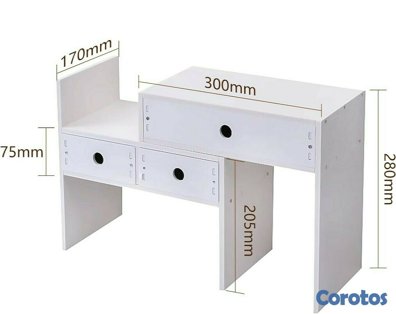 muebles y colchones - ESTANTE DE ESCRITORIO  1