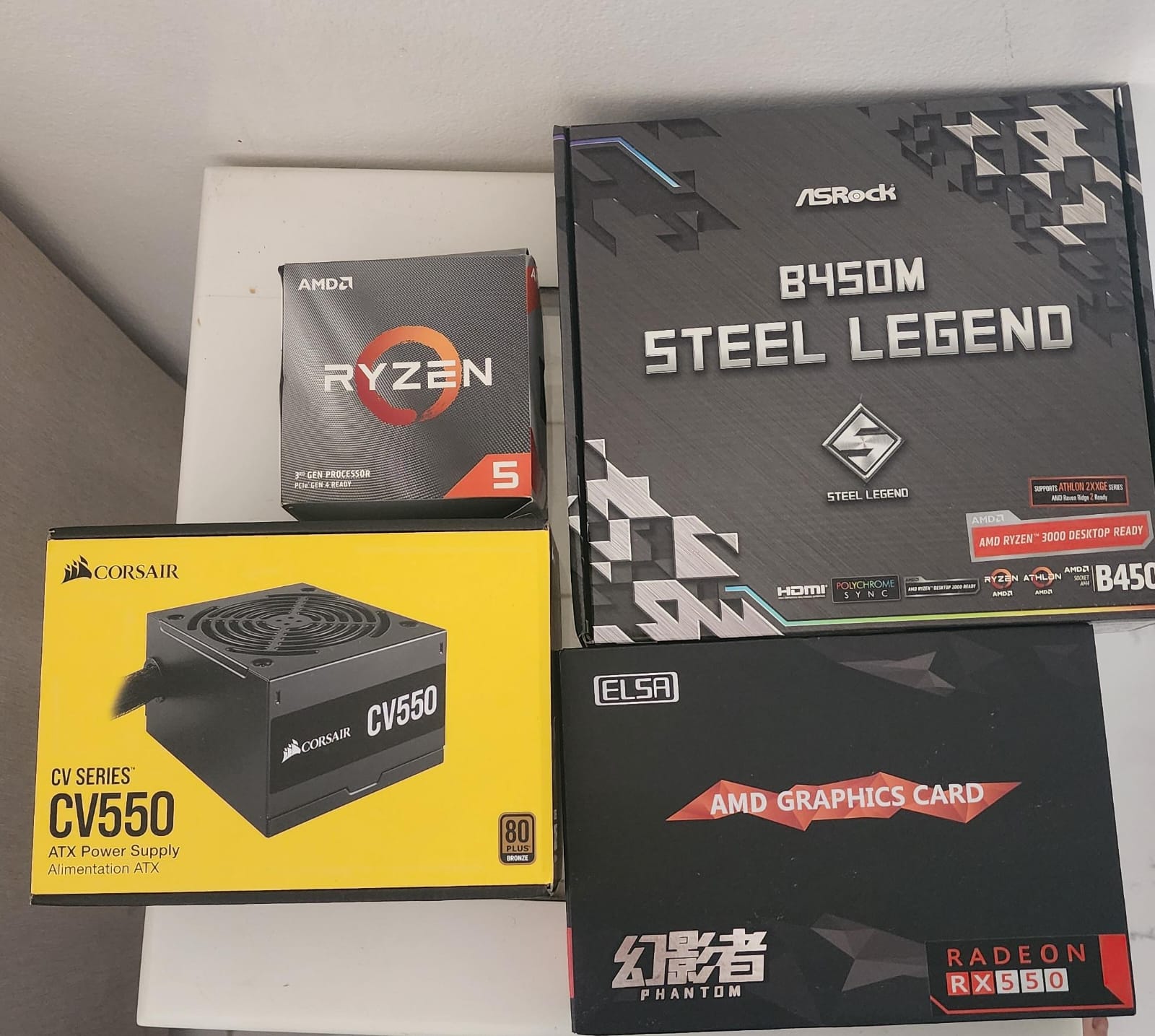 computadoras y laptops - PC Gamer Ryzen 5 3600 3