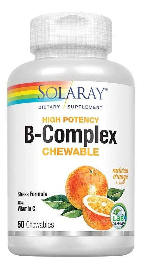 Salud y Equipamiento Médico - Complejo B 250mg 50 Tab Solaray 0
