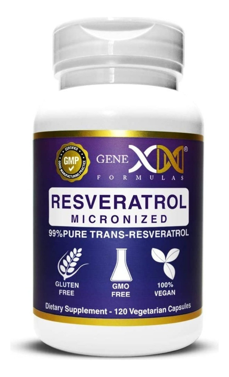 Salud y Equipamiento Médico - Genex Resveratrol 120 capsulas
