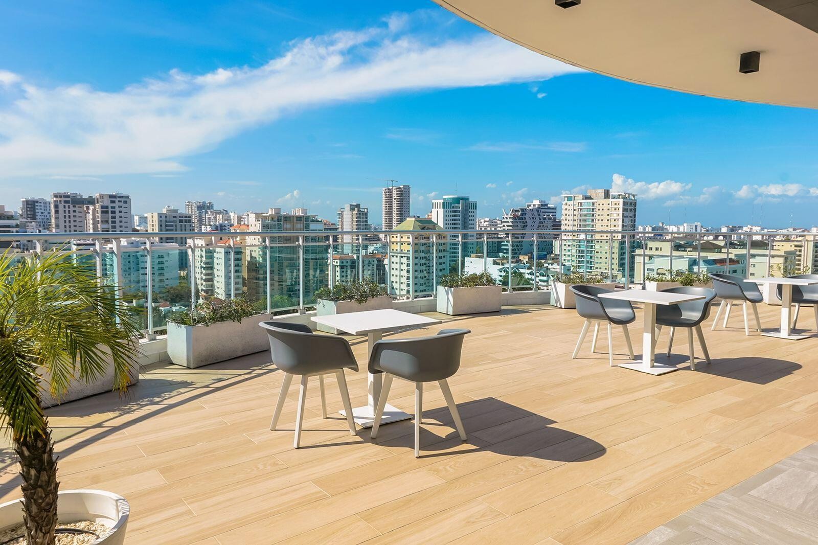 apartamentos - Apartamento en modernas torre Piantini Amueblado de Una Habitación
