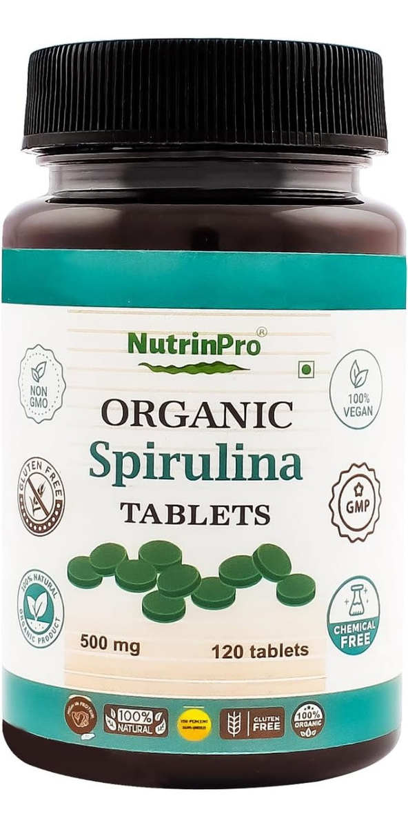 Salud y Equipamiento Médico - Espirulina 120 Tab Nutripro