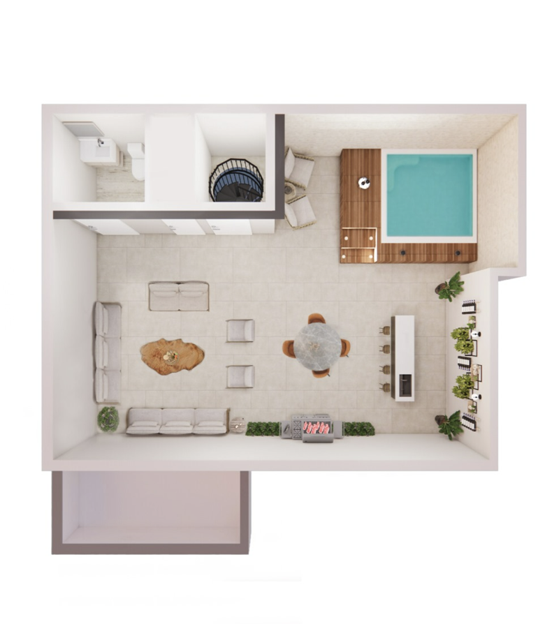apartamentos - Exclusivo Proyecto de Apartamentos en Venta Punta  8