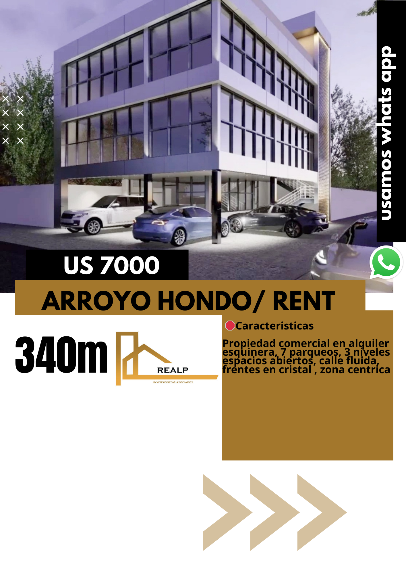 oficinas y locales comerciales - Propiedad comercial en arroyo hondo viejo 