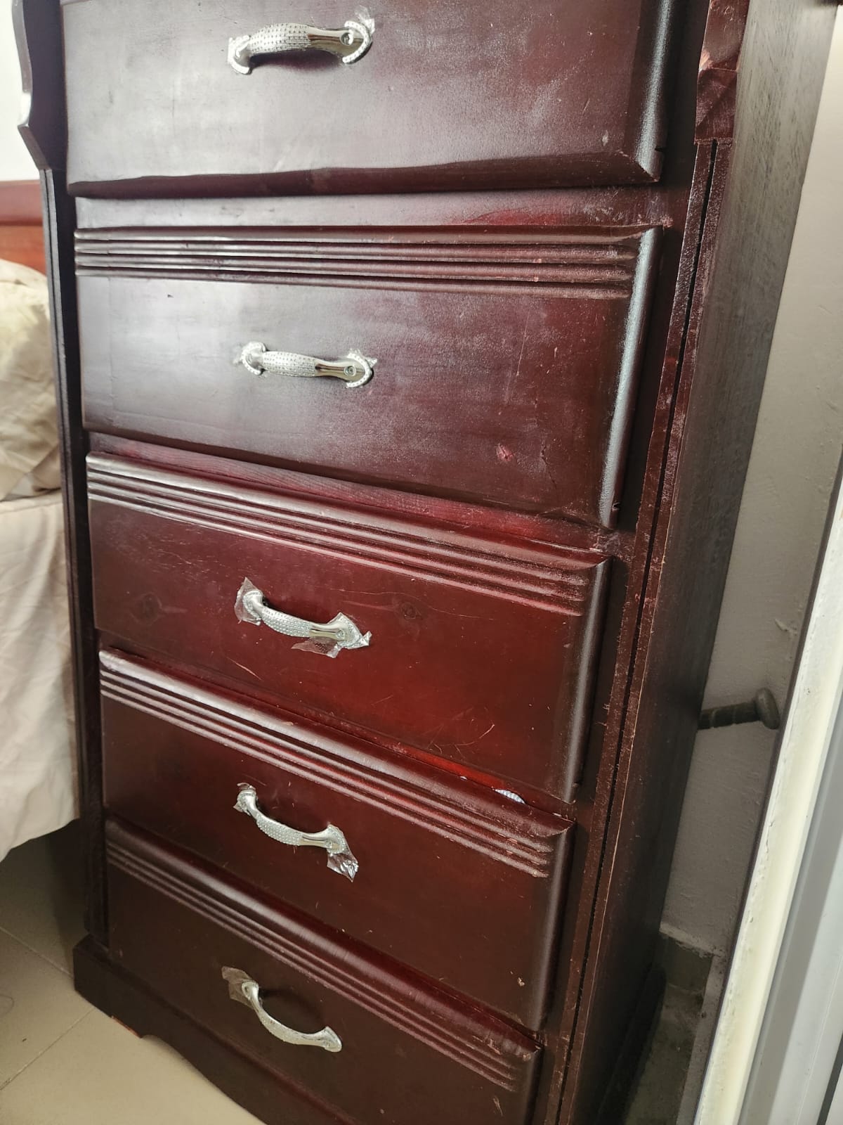 muebles y colchones - Set de biuro, mesita de noche , cuadro y mini escritorio 0