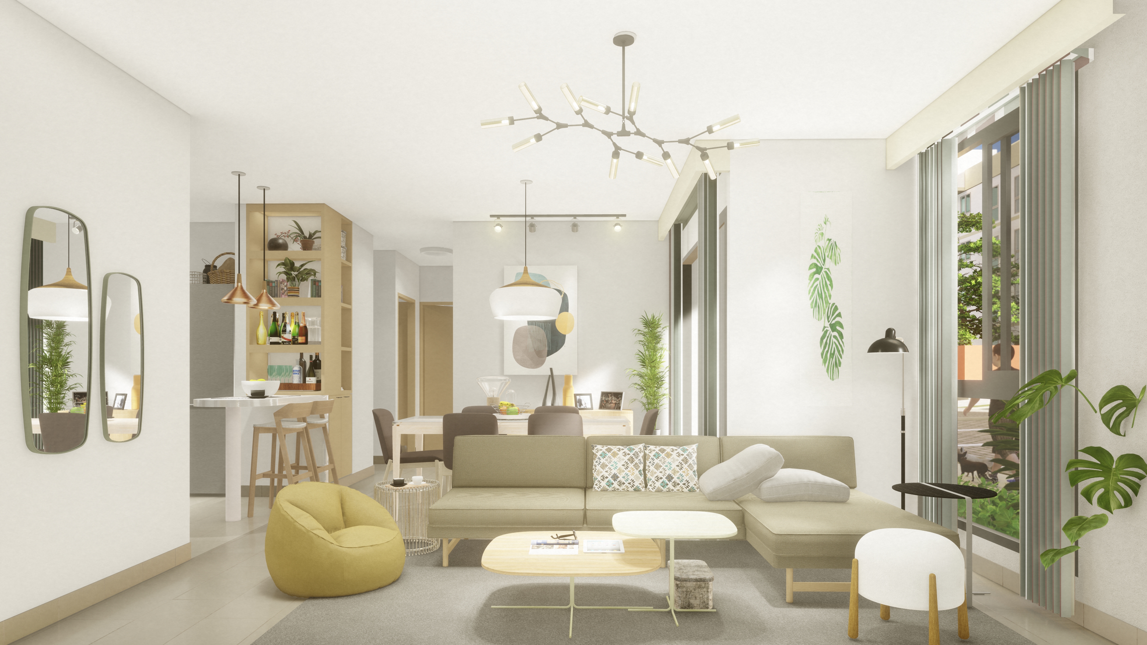 apartamentos - Apartamento en plano en la republica de colombia 1