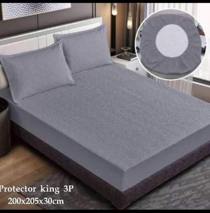 muebles y colchones - protector de cama 60 👍♥️
3 piezas  0