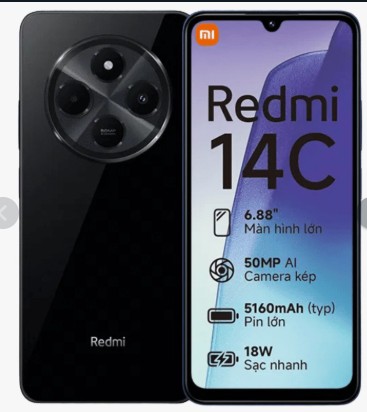 celulares y tabletas - Smartphone Xiaomi Redmi 14C 8GB RAM + 128GB  1