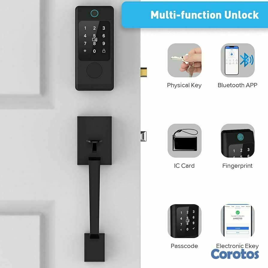 decoración y accesorios - CERRADURA SMART PARA PUERTAS HS-JSL8  2