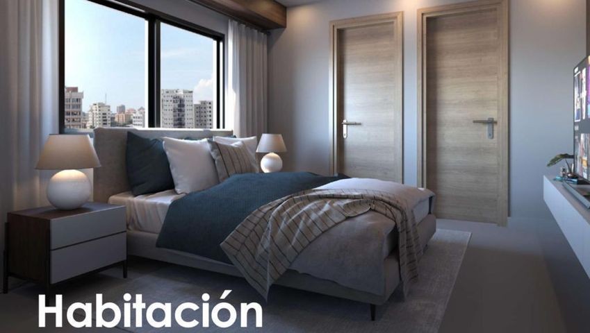 apartamentos - Apartamento en venta  Evaristo Morales #23-1898 un dormitorio, piso medio. 1