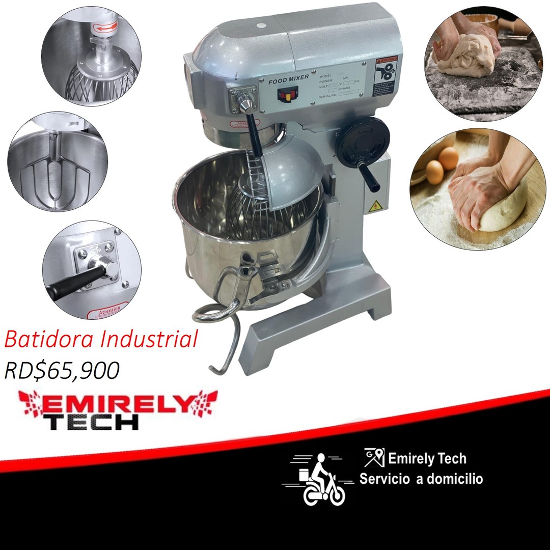 equipos profesionales - Batidora mezcladora industrial para reposteria panaderia hoteleria 0