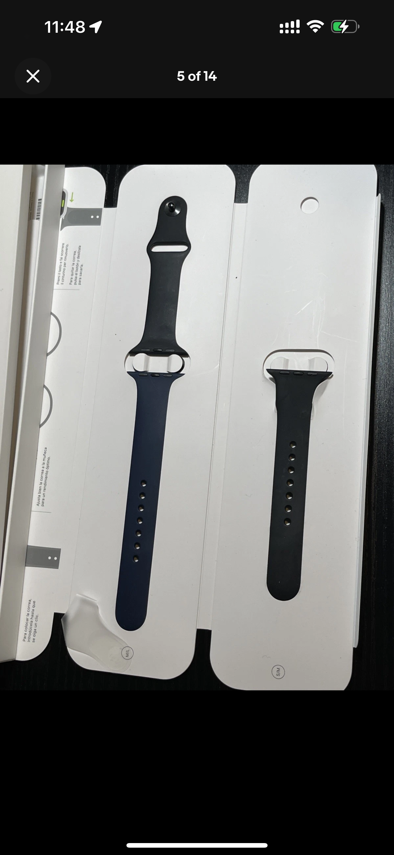 otros electronicos - RELOJ APPLE WATCH SERIE 6 44MM ORIGINAL GPS+LTE EN 9