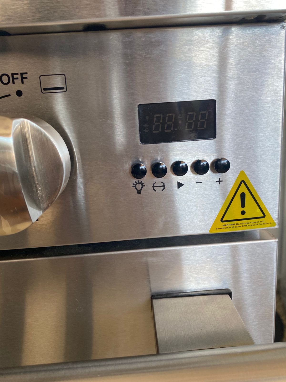 electrodomesticos - Estufa KN Gold profesional Niquelada de acero inoxidable 
30 pulgadas
 4