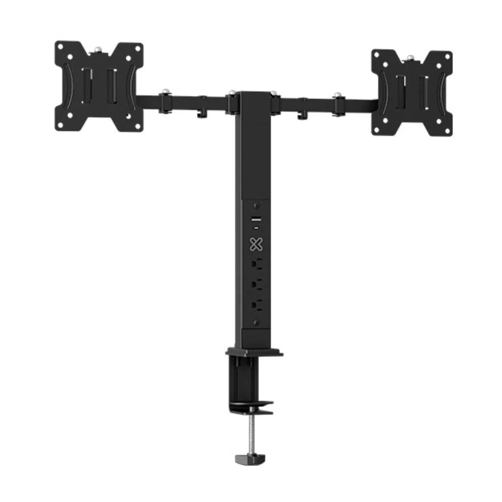 computadoras y laptops - SOPORTE PARA DOBLE MONITOR KLIPX, 13-32" CON REGLE