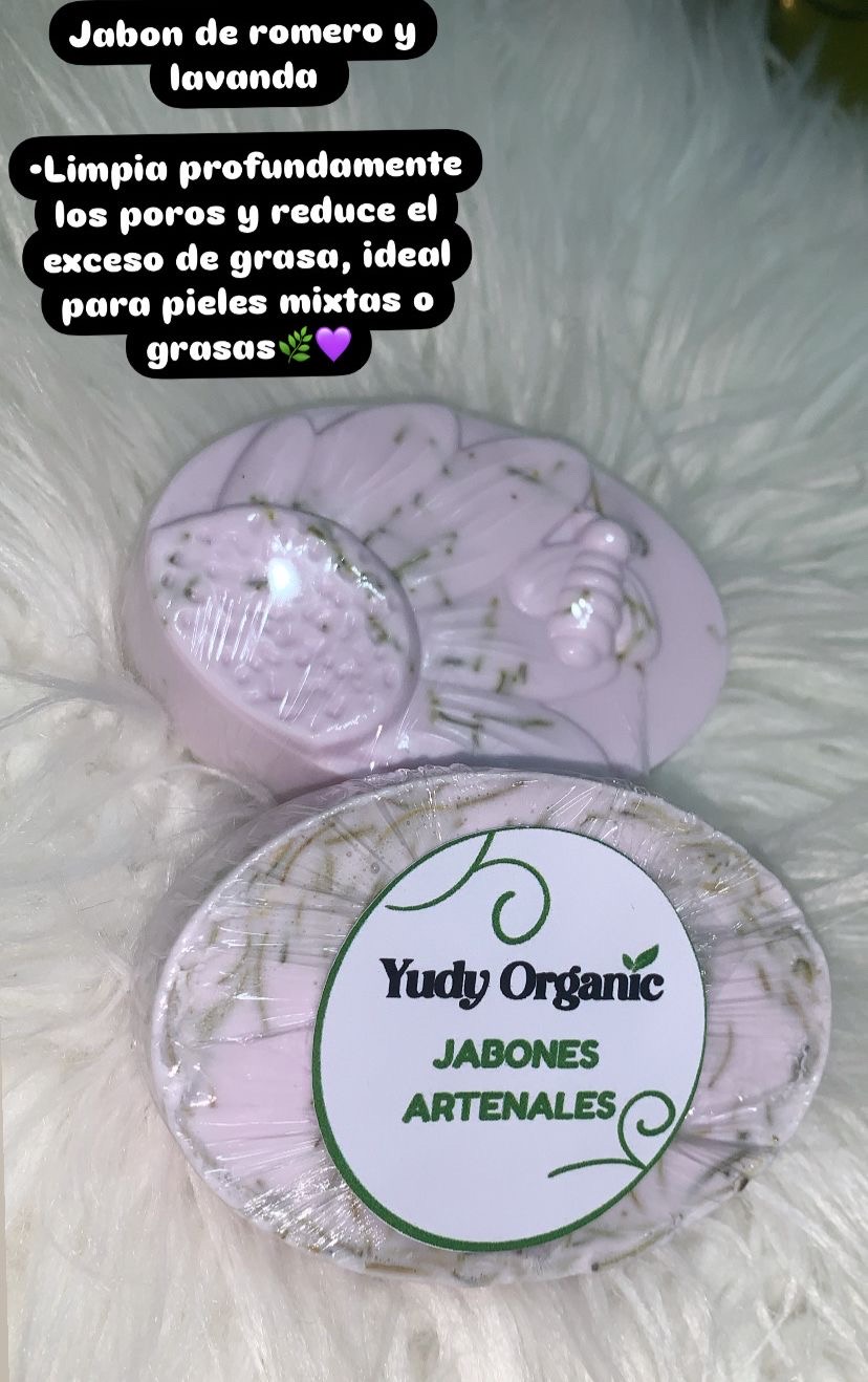 salud y belleza - jabones de lavanda y romero  0