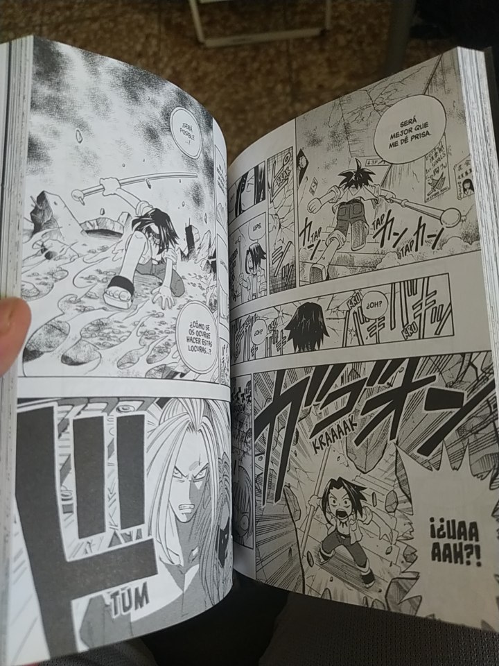 libros y revistas - Manga shamanking en español 4