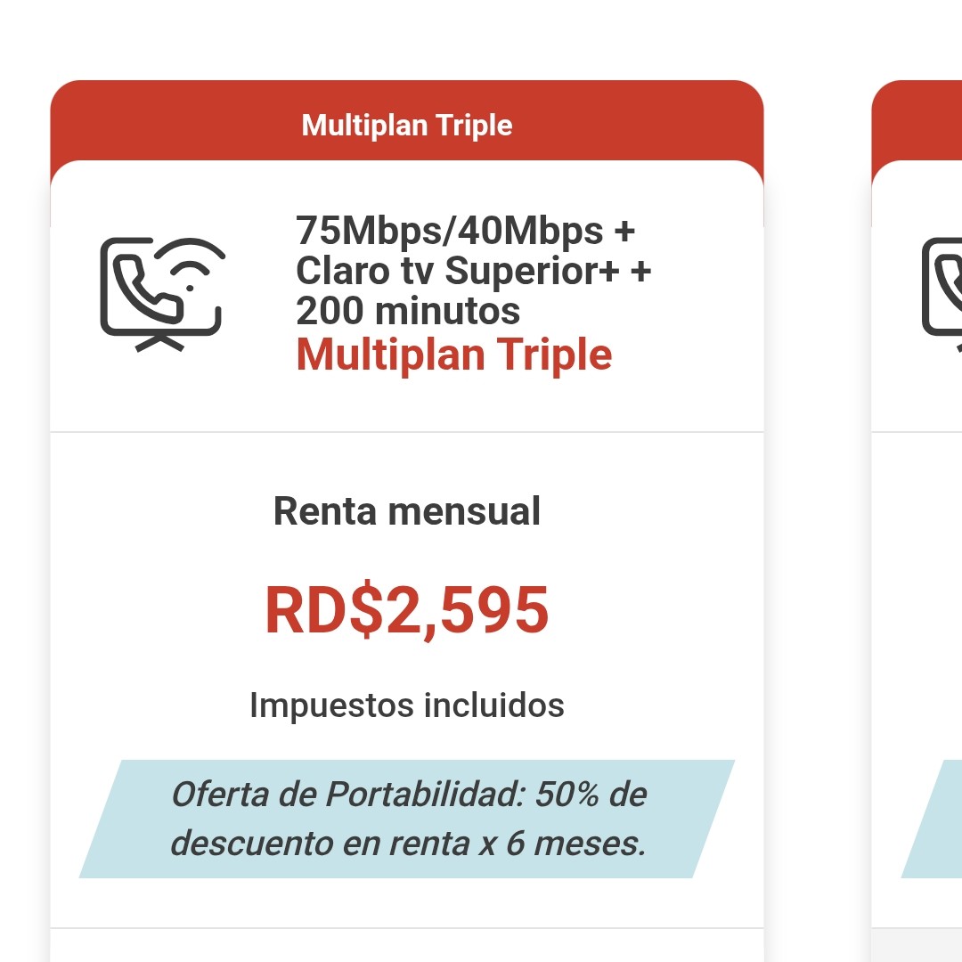 servicios profesionales - Internet de CLARO. Tirame y te cotizo