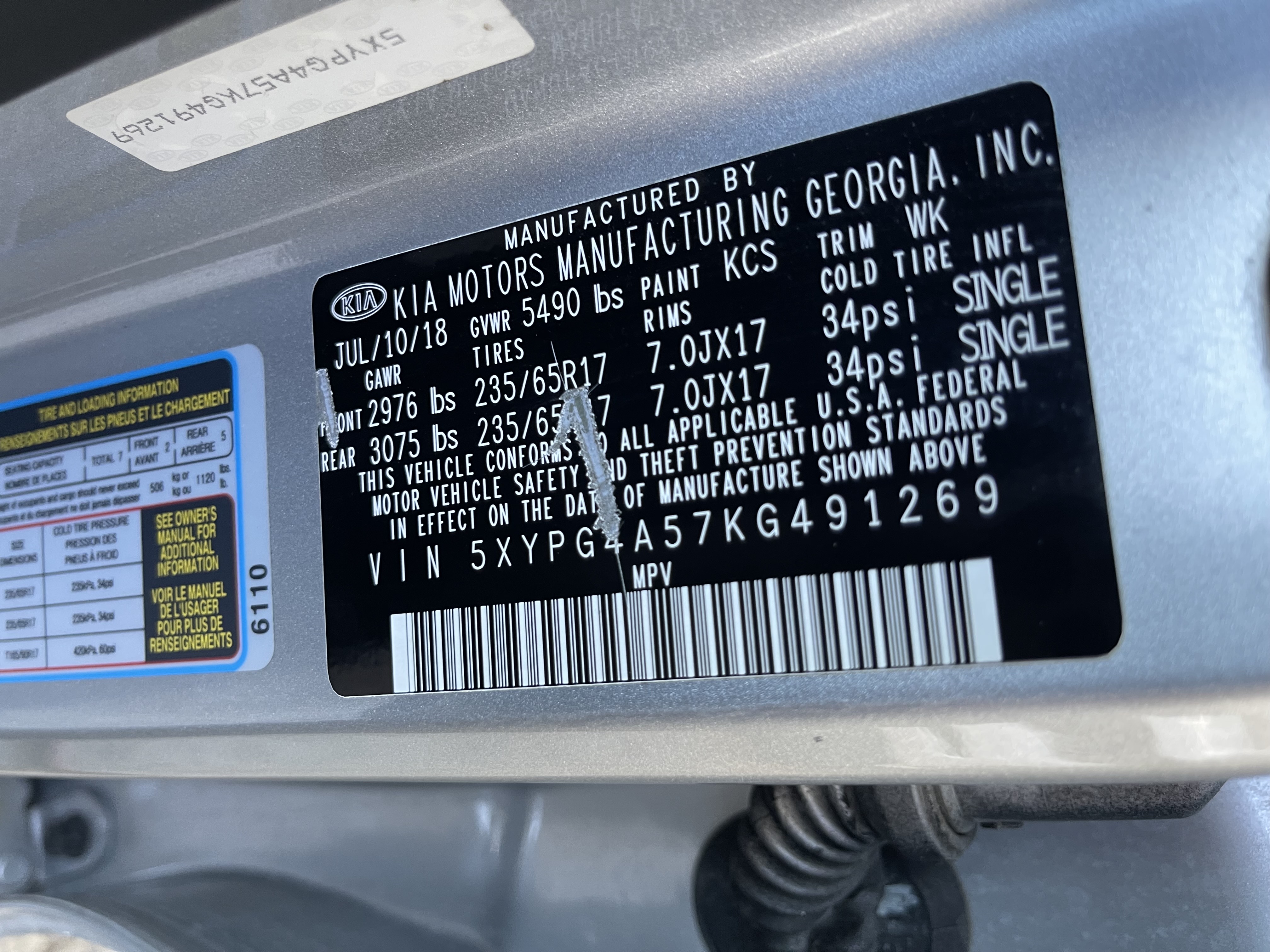 jeepetas y camionetas - kia Sorento 2019 V6 de 3 filas nueva  6