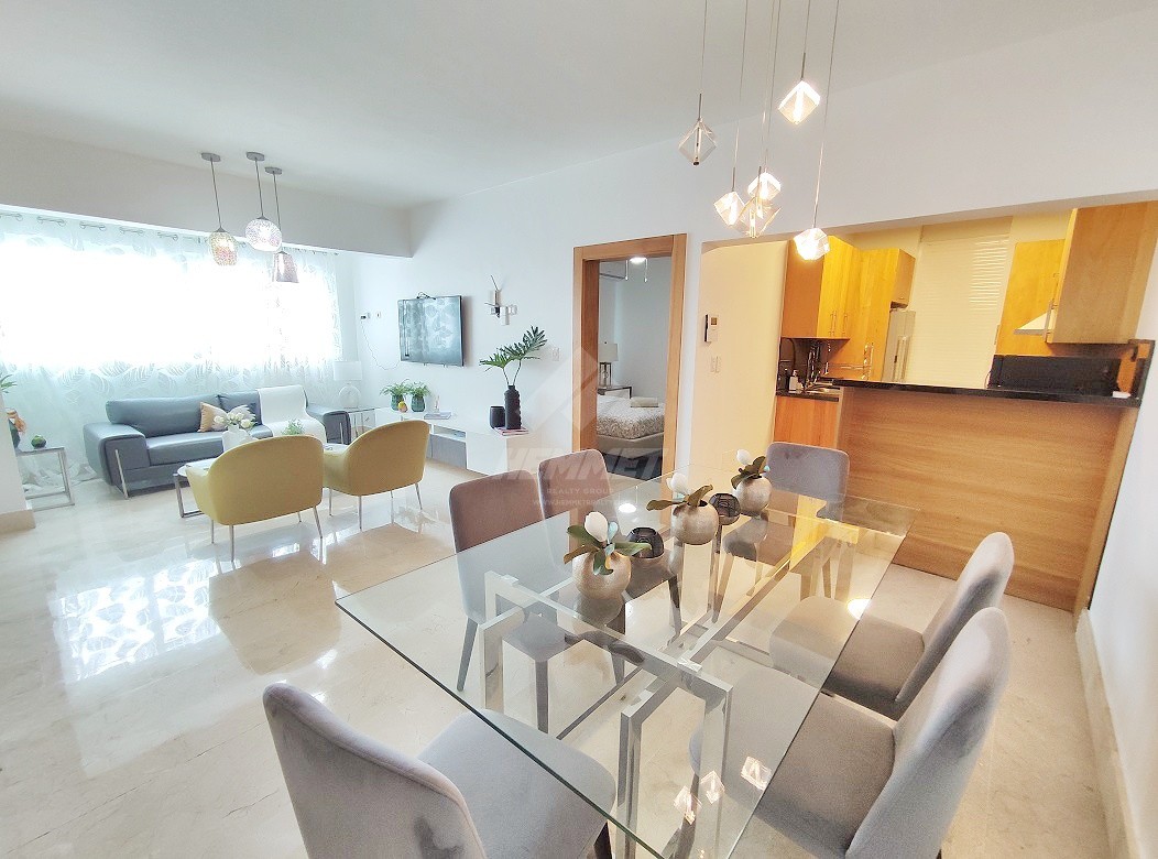apartamentos - 8VO PISO AMUEBLADO 2 HABITACIONES CON PISCINA ZONA MONUMENTAL SANTIAGO  0