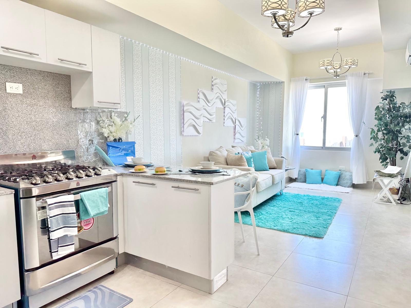 penthouses - PENTHOUSE 1 HAB., AMUEBLADO, TORRE BOCA DEL MAR III, BOCA CHICA, VISTA  A LA CIU 2