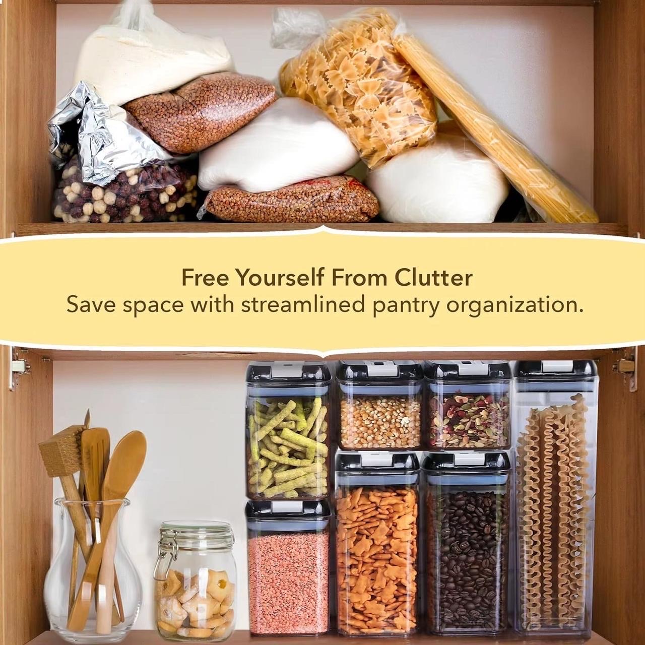 cocina - Set de recipientes organizador 
 2