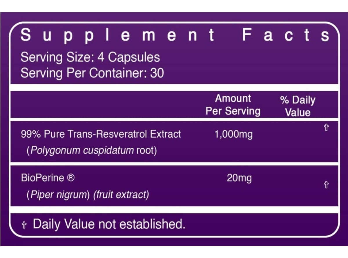Salud y Equipamiento Médico - Genex Resveratrol 120 capsulas 1