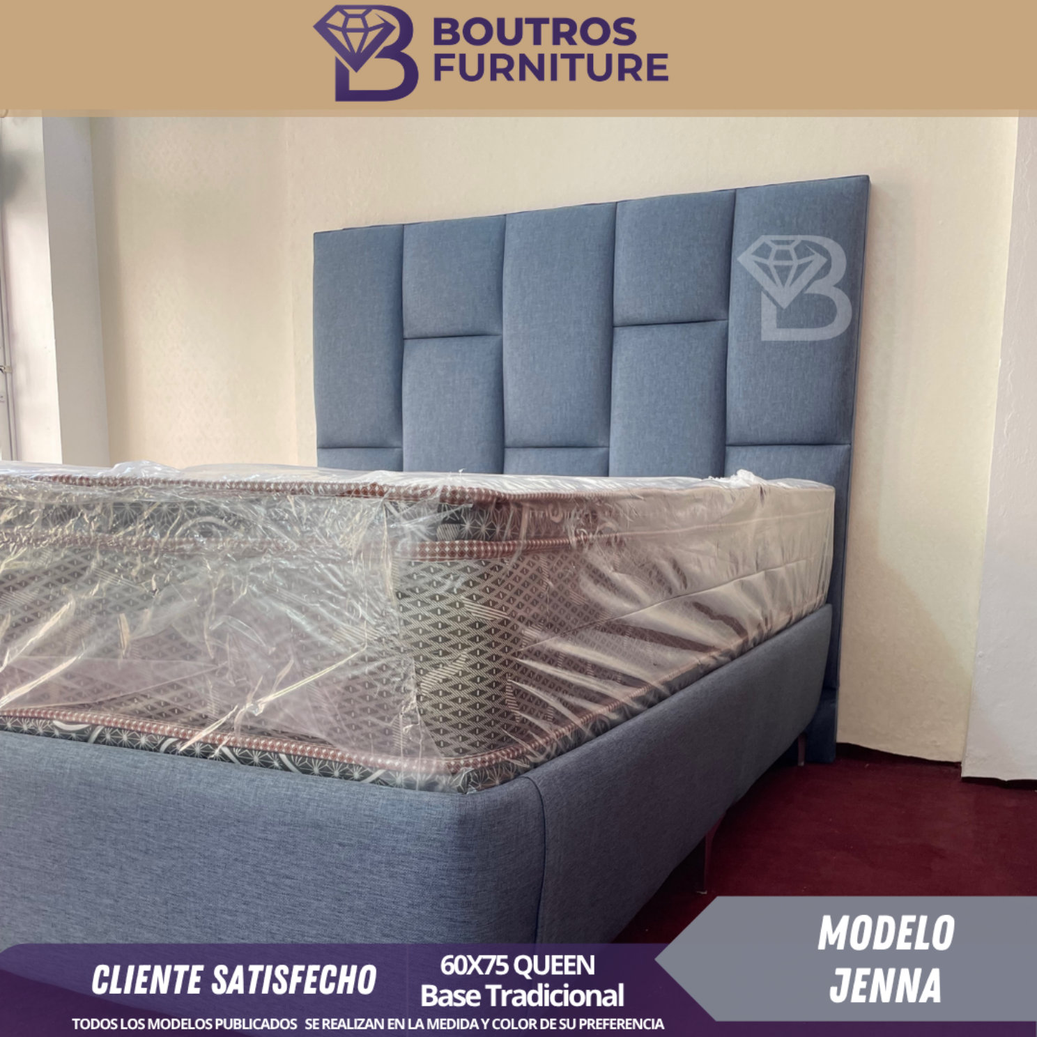 muebles y colchones - MODELÓ JENNA 