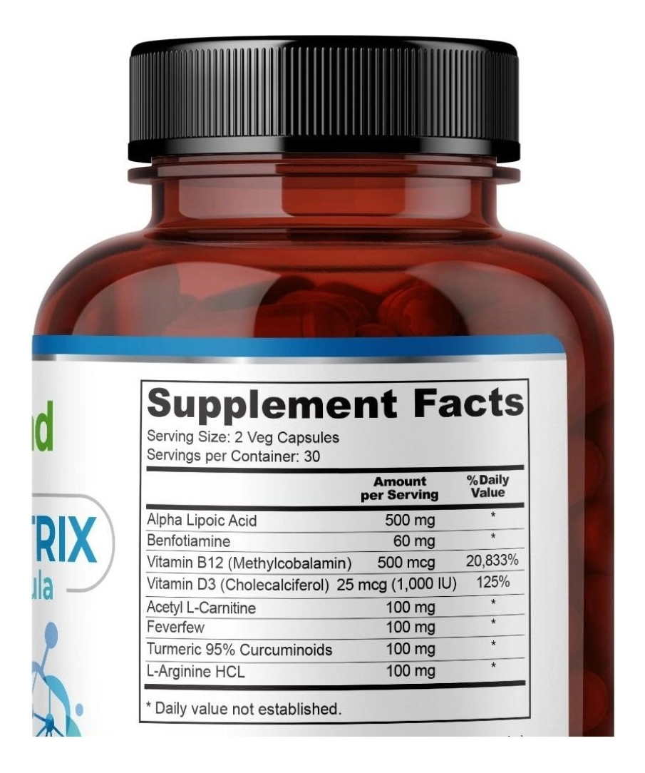 Salud y Equipamiento Médico - Neuromatrix  60 Capsulas  Fineland 1