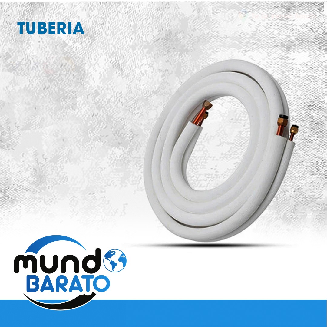 aires acondicionados y abanicos - Tubería de cobre para aire acondicionado tubo con aislamiento manguera tuberia 1