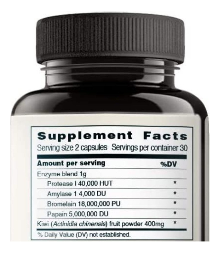 Salud y Equipamiento Médico - Enzimas Digestivas 60cap Nuzest - - Unidad A $6306 1