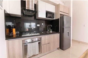 apartamentos - Apartamento de venta amueblada en reparto Panorama 1