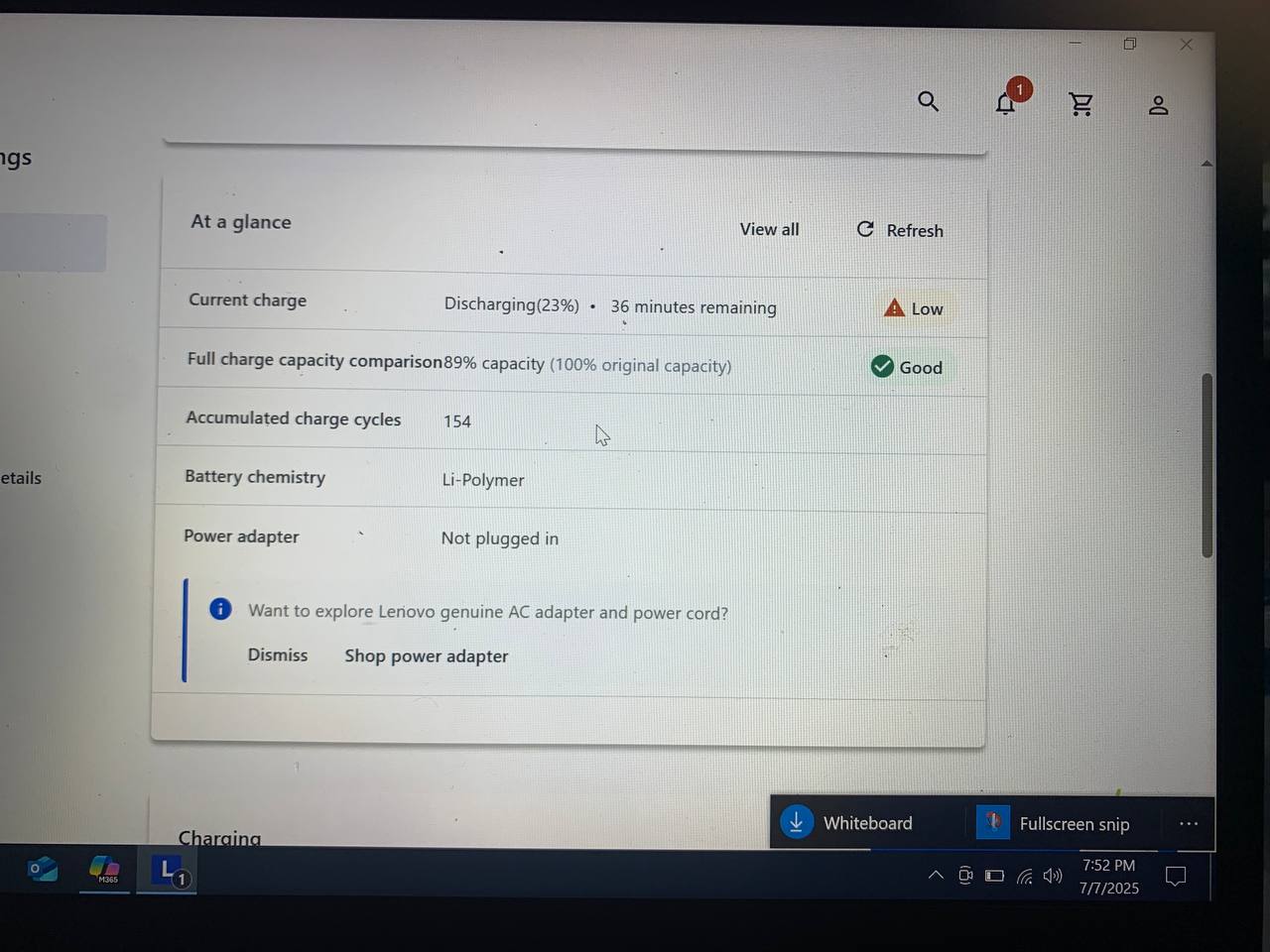 computadoras y laptops - Lenovo Thinkpad T14 i7 10gen/ 16GB RAM/ 512GB SSD 7