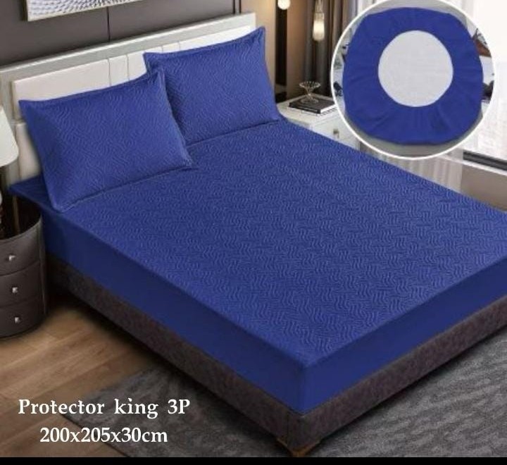 muebles y colchones - protector de cama 60 👍♥️
3 piezas  1