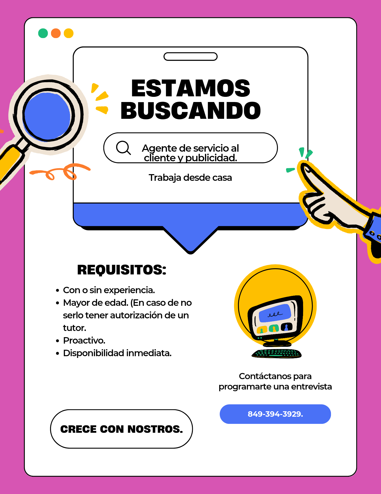 empleos disponibles - Vacante Disponible en Santo Domingo y Santiago.