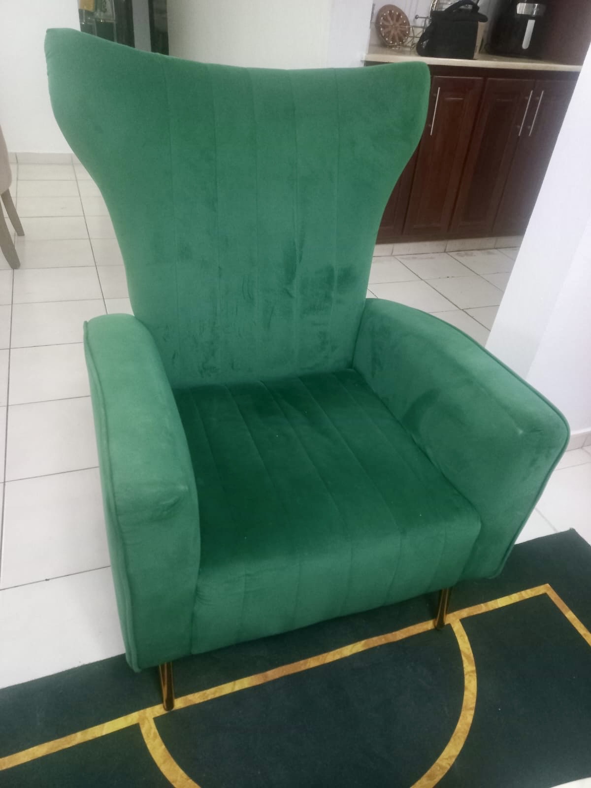 decoración y accesorios - 2 butacas verdes 10,000 pesos negociables  2