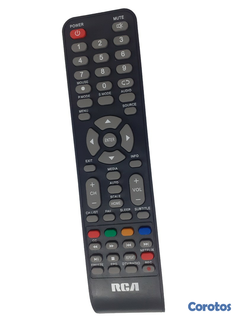 tv - Control Remoto de mando RCA SMART TV punto rojo