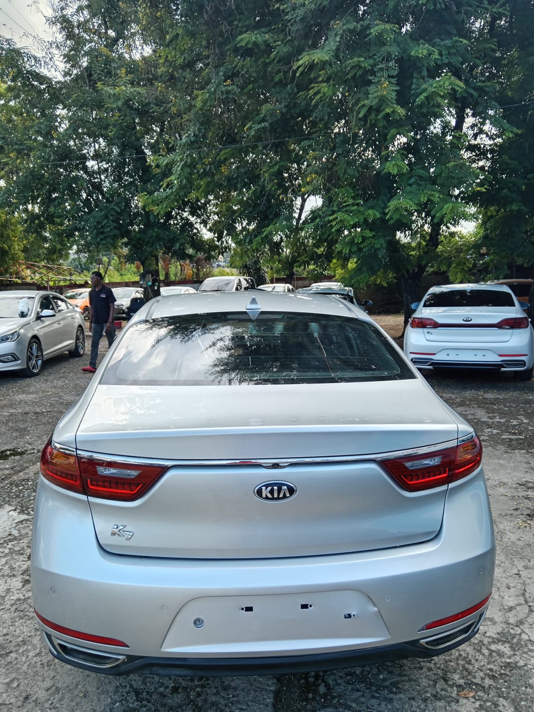 carros - KIA K-7 2017 GRIS 4