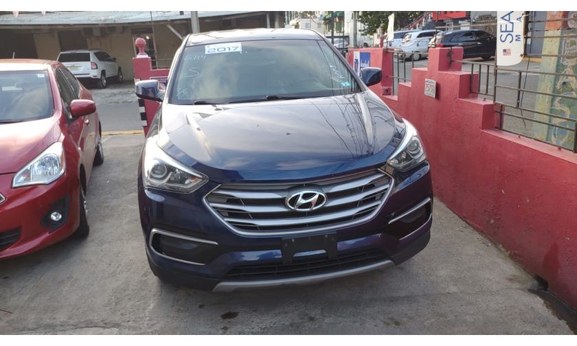 jeepetas y camionetas - HYUNDAI SANTA FE 2017 3