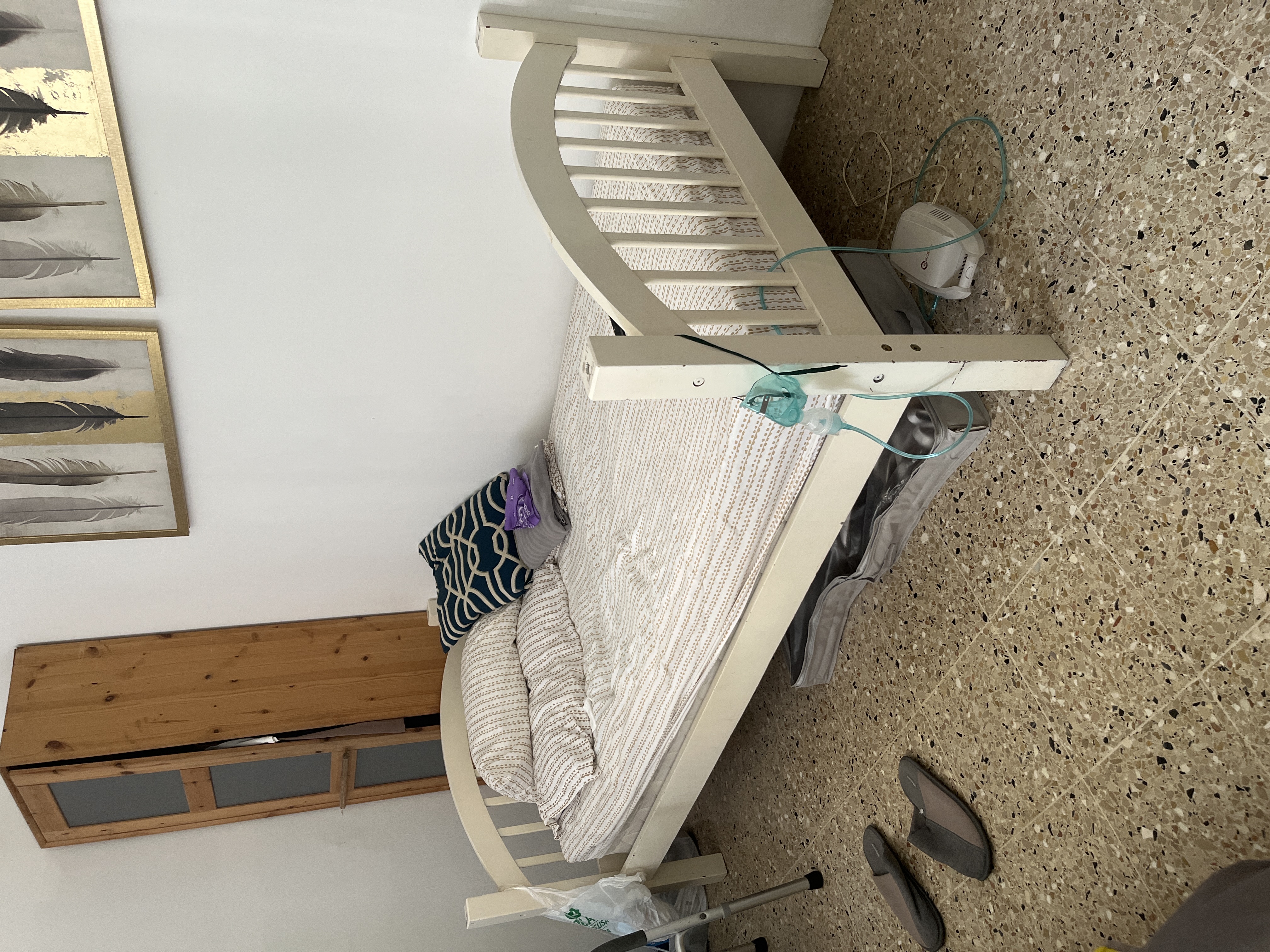 muebles y colchones - Base de cama y colchon tamaño twin