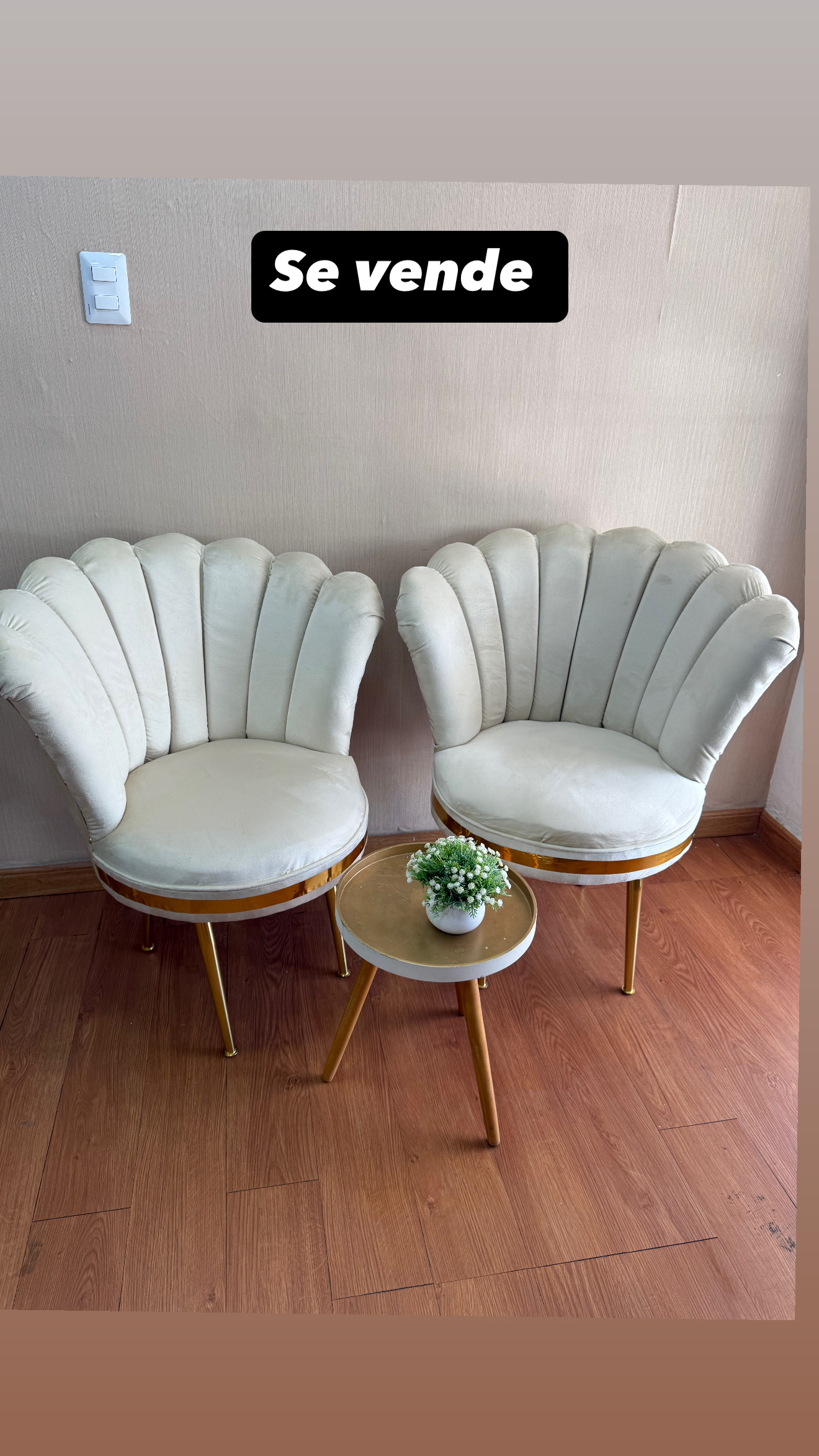 decoración y accesorios - Juego de sillones de flor  0
