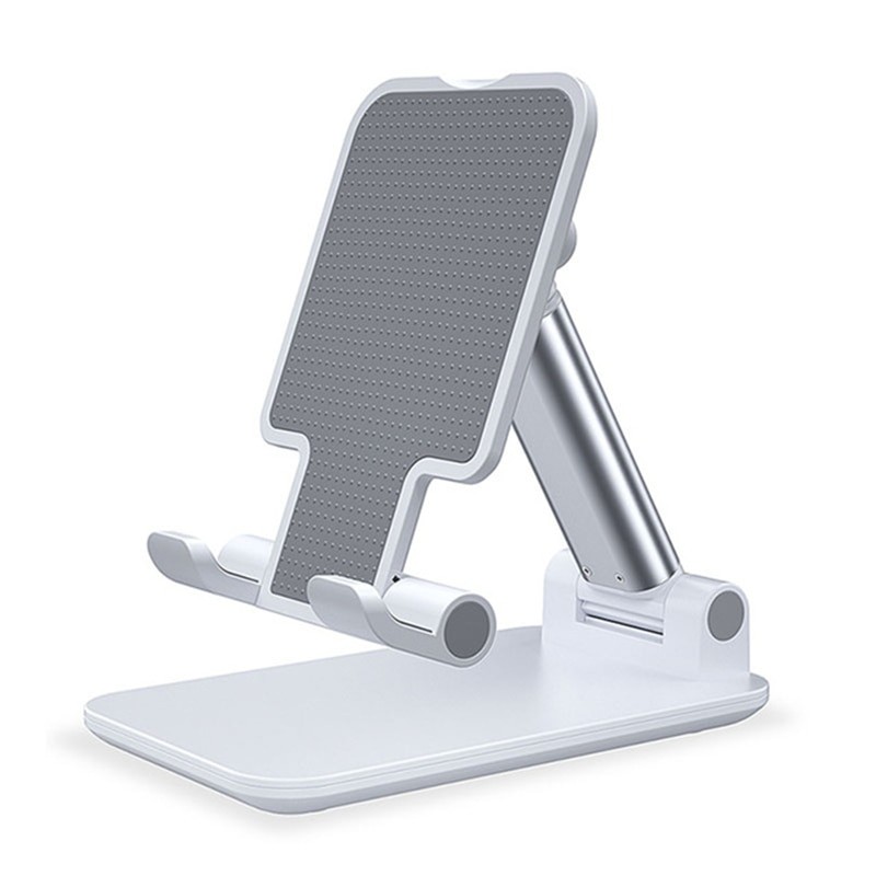 accesorios para electronica - Soporte de teléfono de metal ajustable y plegable para escritorio 1