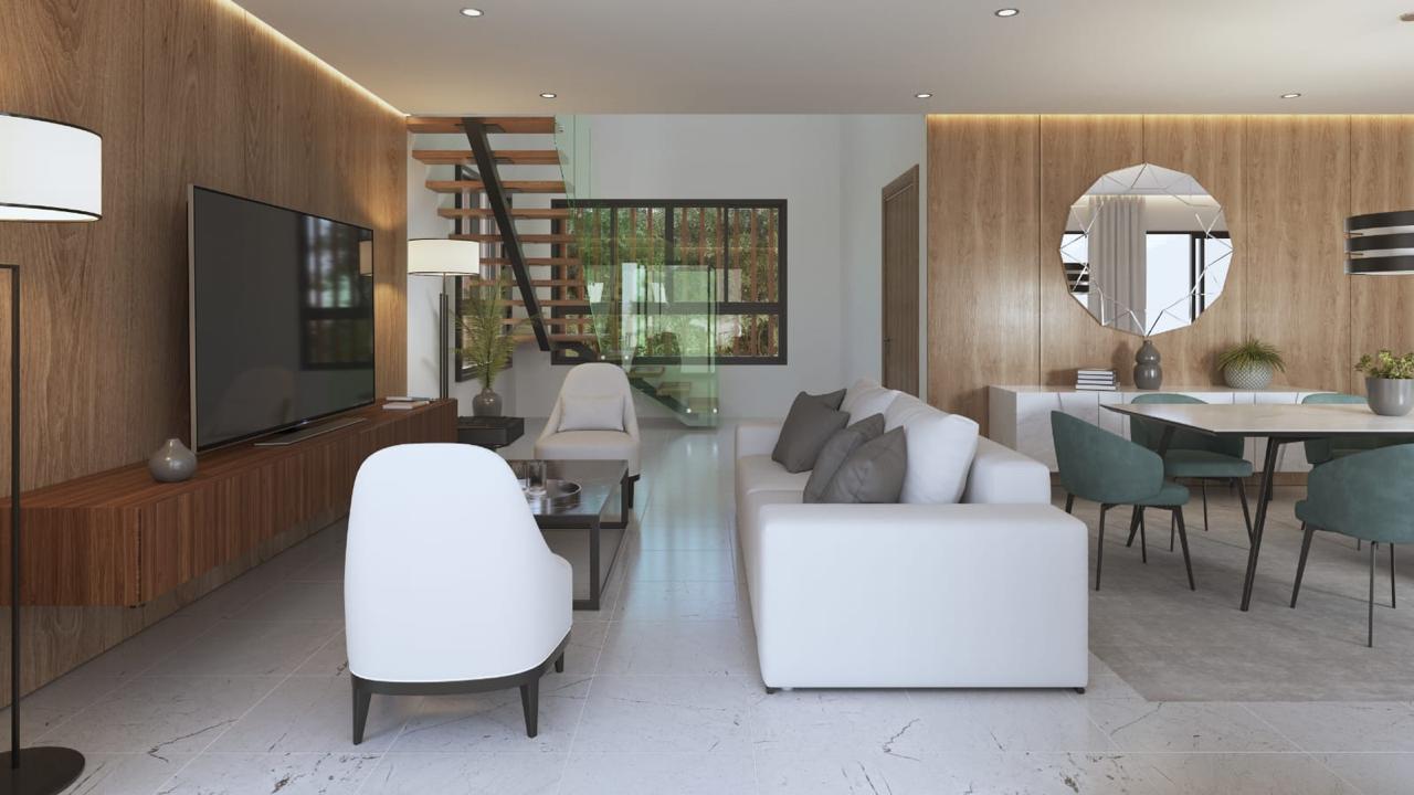 casas vacacionales y villas - Villas en venta en Punta Cana de 3 habitaciones 3