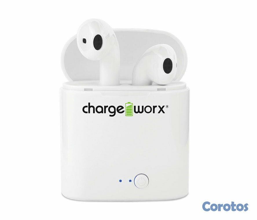 computadoras y laptops - AUDIFONO CON MICROFONO CHARGEWORX EARPODS, BLANCO (CX9021WH) 2