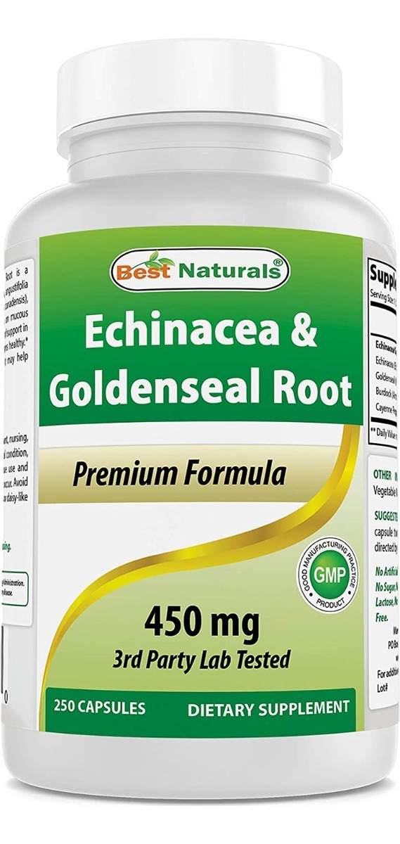 Salud y Equipamiento Médico - Equinacea 450 Mg Best Naturals